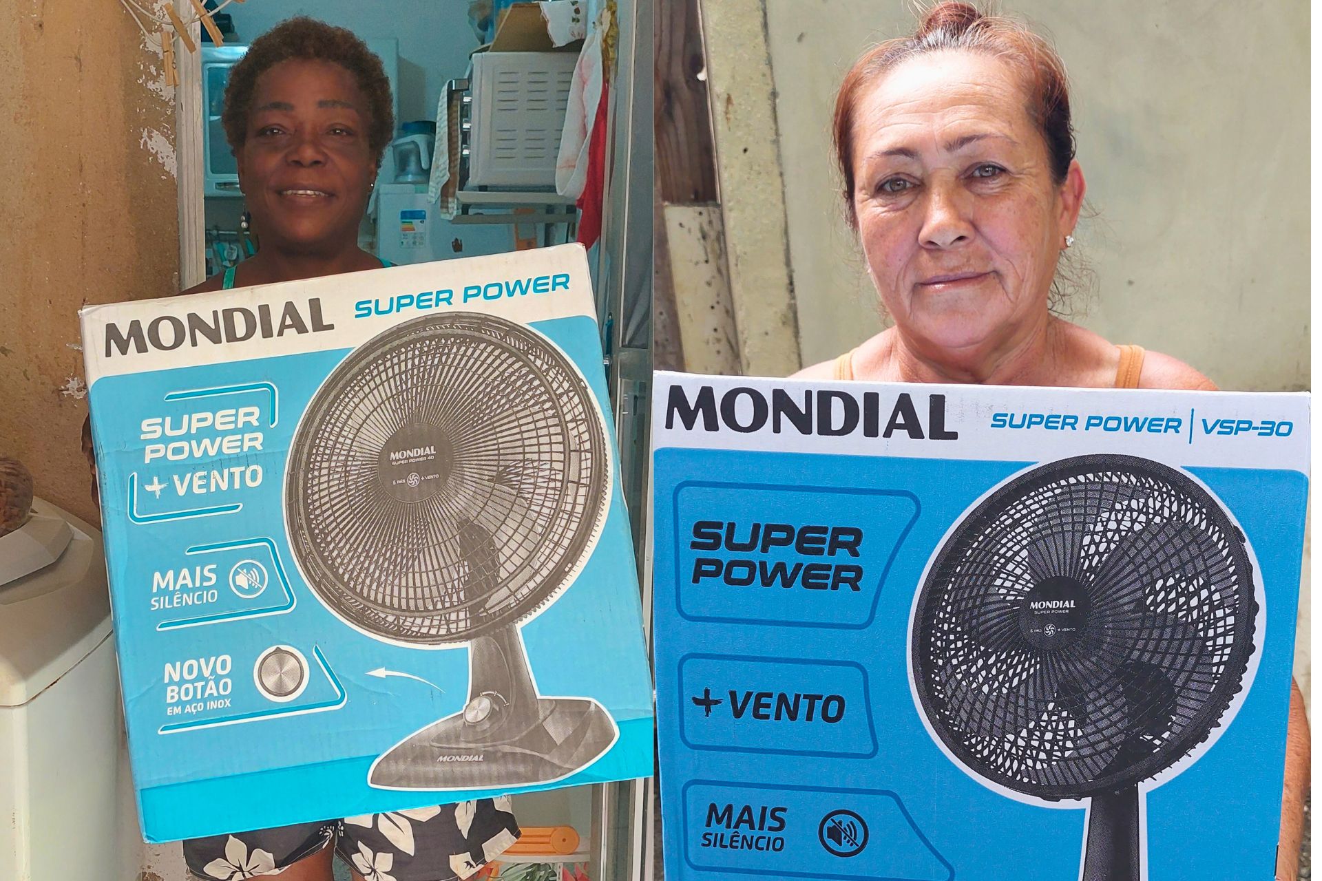 imagem da campanha para compra de ventiladores